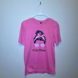 #Girlmom New Small pink gildan short sleeve shirt.